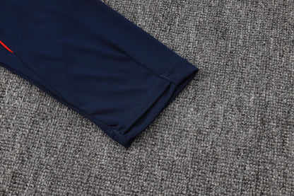 England 1/4 Zip Tracksuit Set - Navy