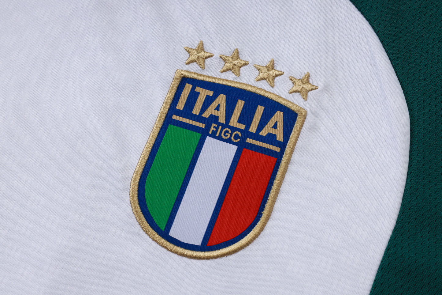 Italy Training Kit  - White/Green