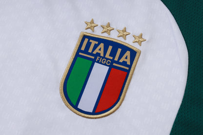 Italy Training Kit  - White/Green