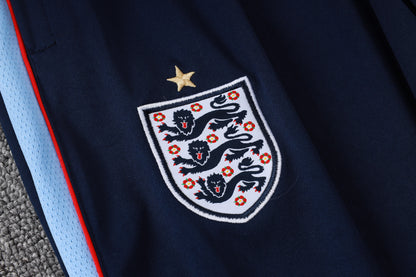 England 1/4 Zip Tracksuit Set - Light Blue/Navy
