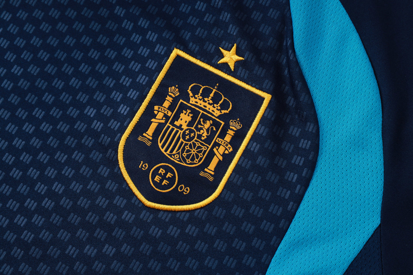 Spain Training Kit  - Navy/Light Blue