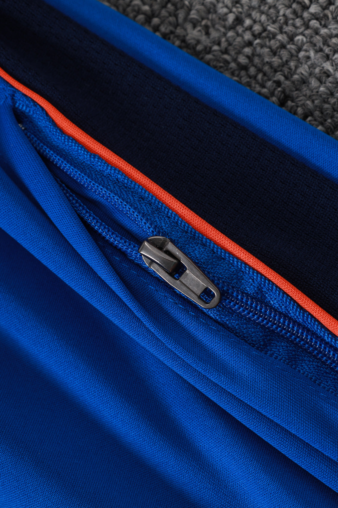 France 1/4 Zip Tracksuit Set - Blue