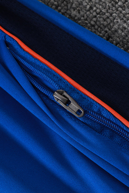 France 1/4 Zip Tracksuit Set - Blue