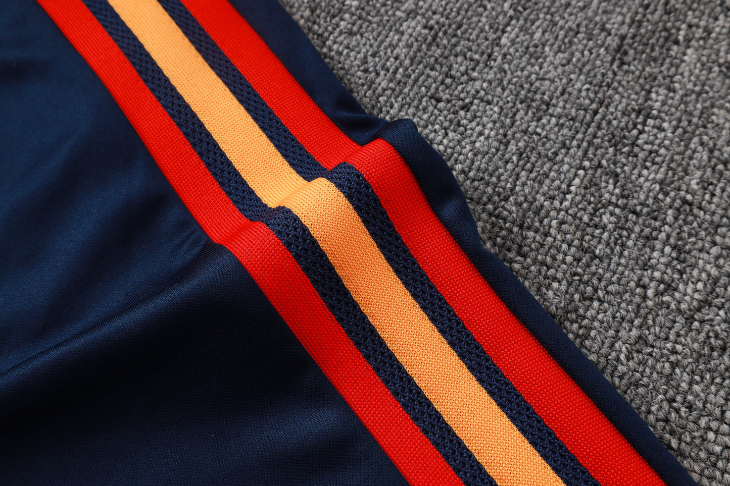 Spain 1/4 Zip Tracksuit Set - Navy/Light Blue