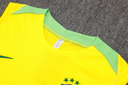 Brazil Sleeveless Training Kit - Home