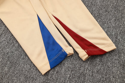Barcelona 1/4 Zip Tracksuit Set Beige/Blue/Red/Black