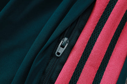 Real Madrid 1/4 Zip Tracksuit Set - Away