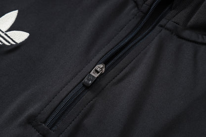 Germany 1/4 Zip Tracksuit Set - Classic Black