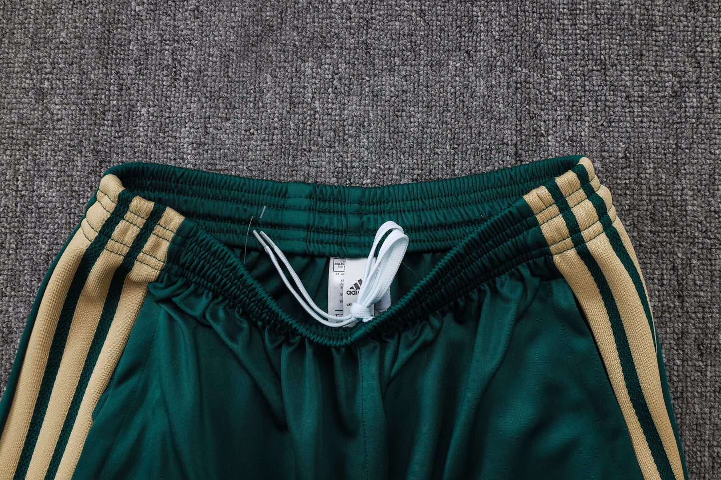 Italy 1/4 Zip Tracksuit Set - Green/White