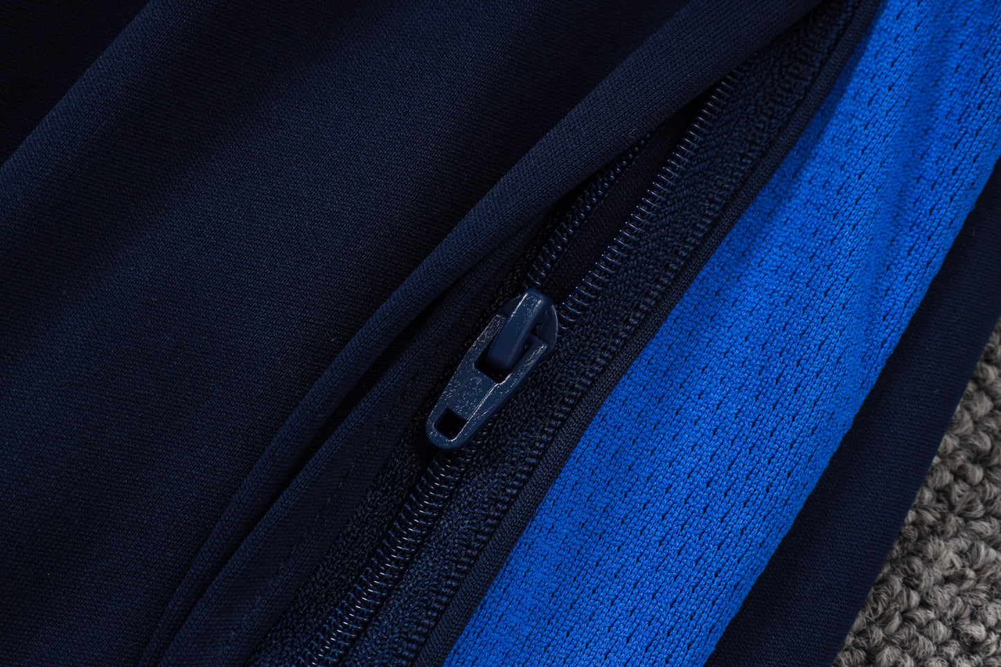 Inter Milan 1/4 Zip Tracksuit Set - Blue/Navy