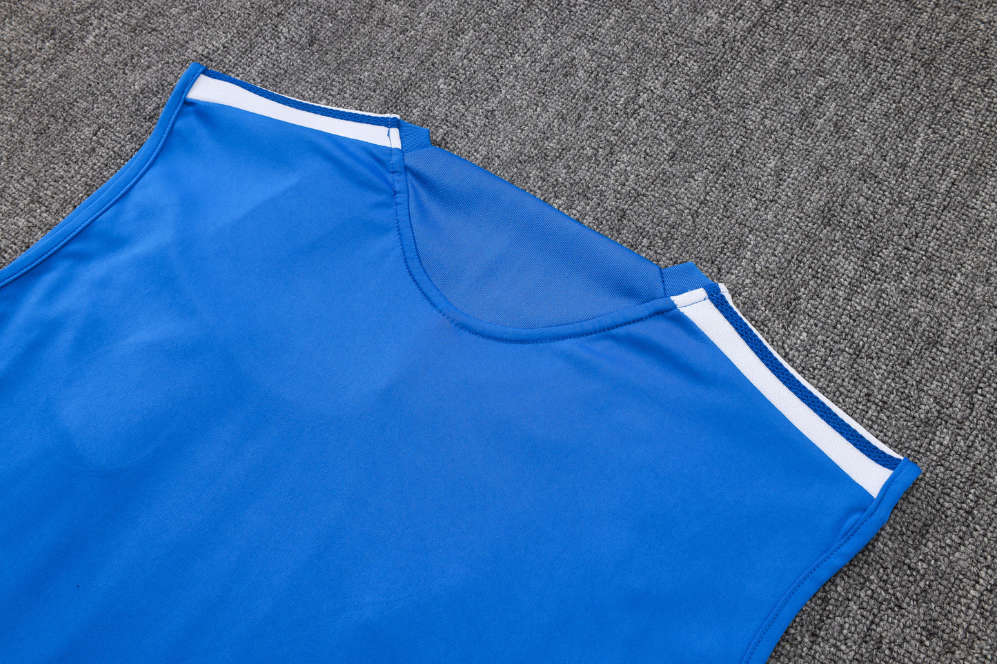 Cruzeiro Sleeveless Training Kit - Blue/Navy
