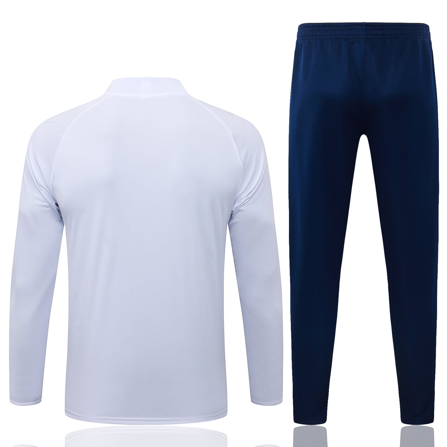 Real Madrid 1/4 Zip Tracksuit Set - Classic Home
