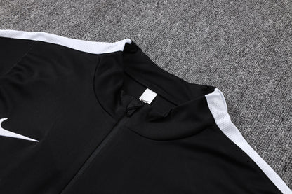 PSG 1/4 Zip Tracksuit Set - Black/White
