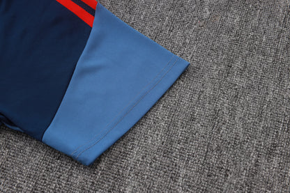Bayern Munich Training Kit  - Navy/Steel Blue/Red