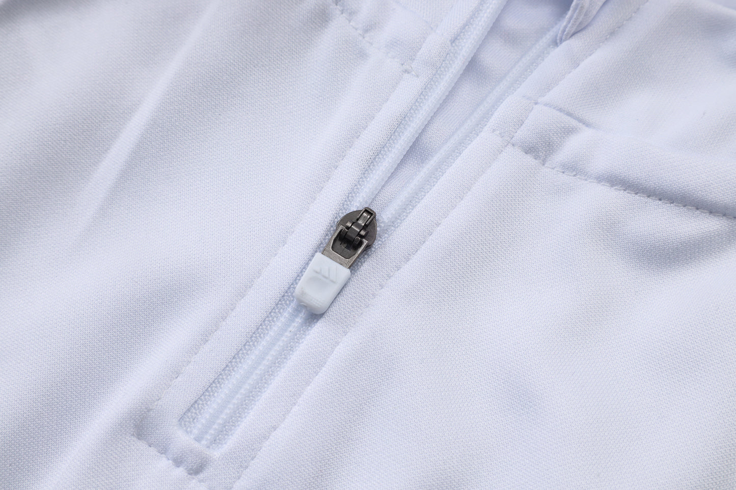 Argentina 1/4 Zip Tracksuit Set - White/Light Blue/Navy