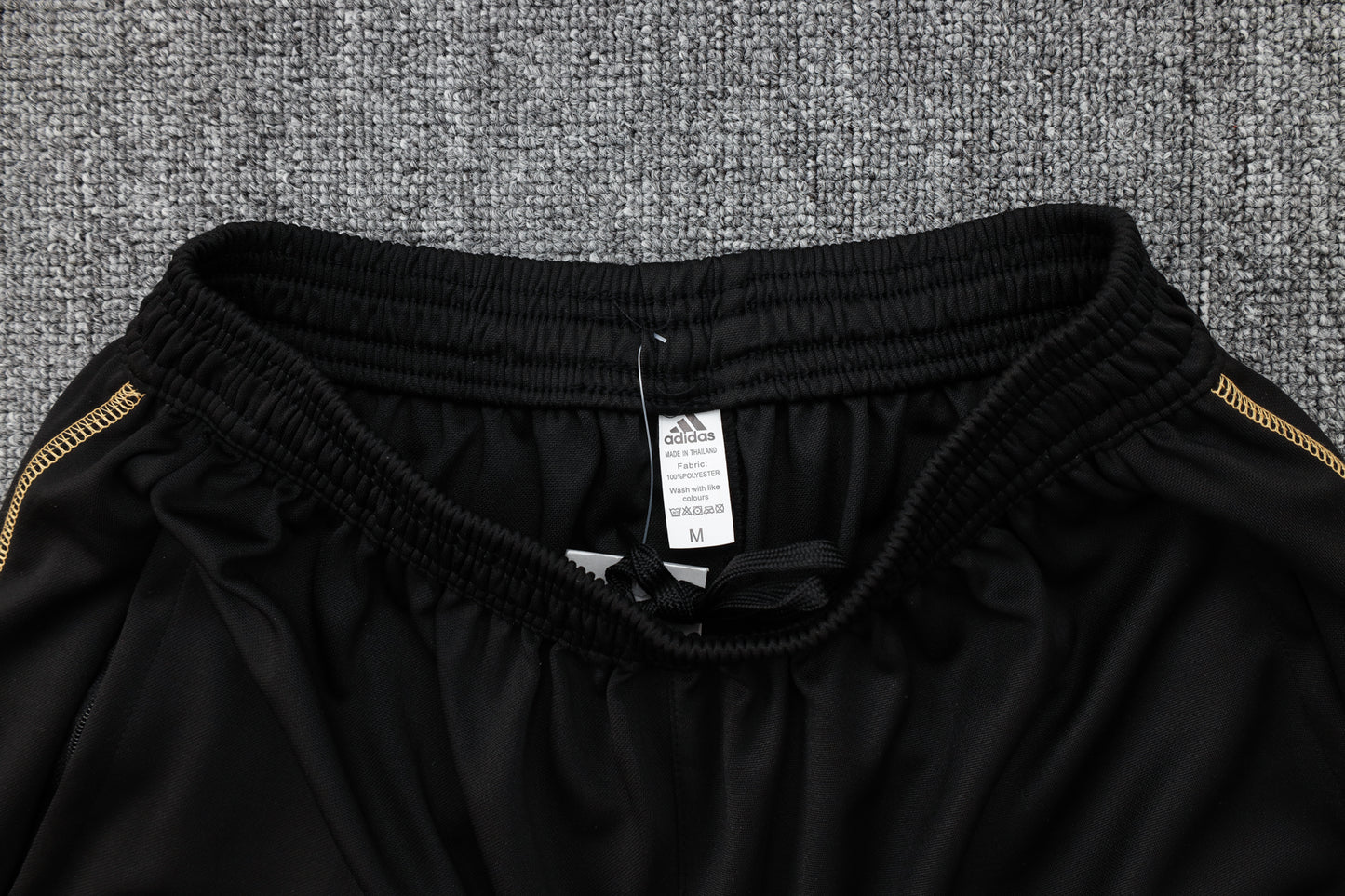 Argentina 1/4 Zip Tracksuit Set Black/Gold