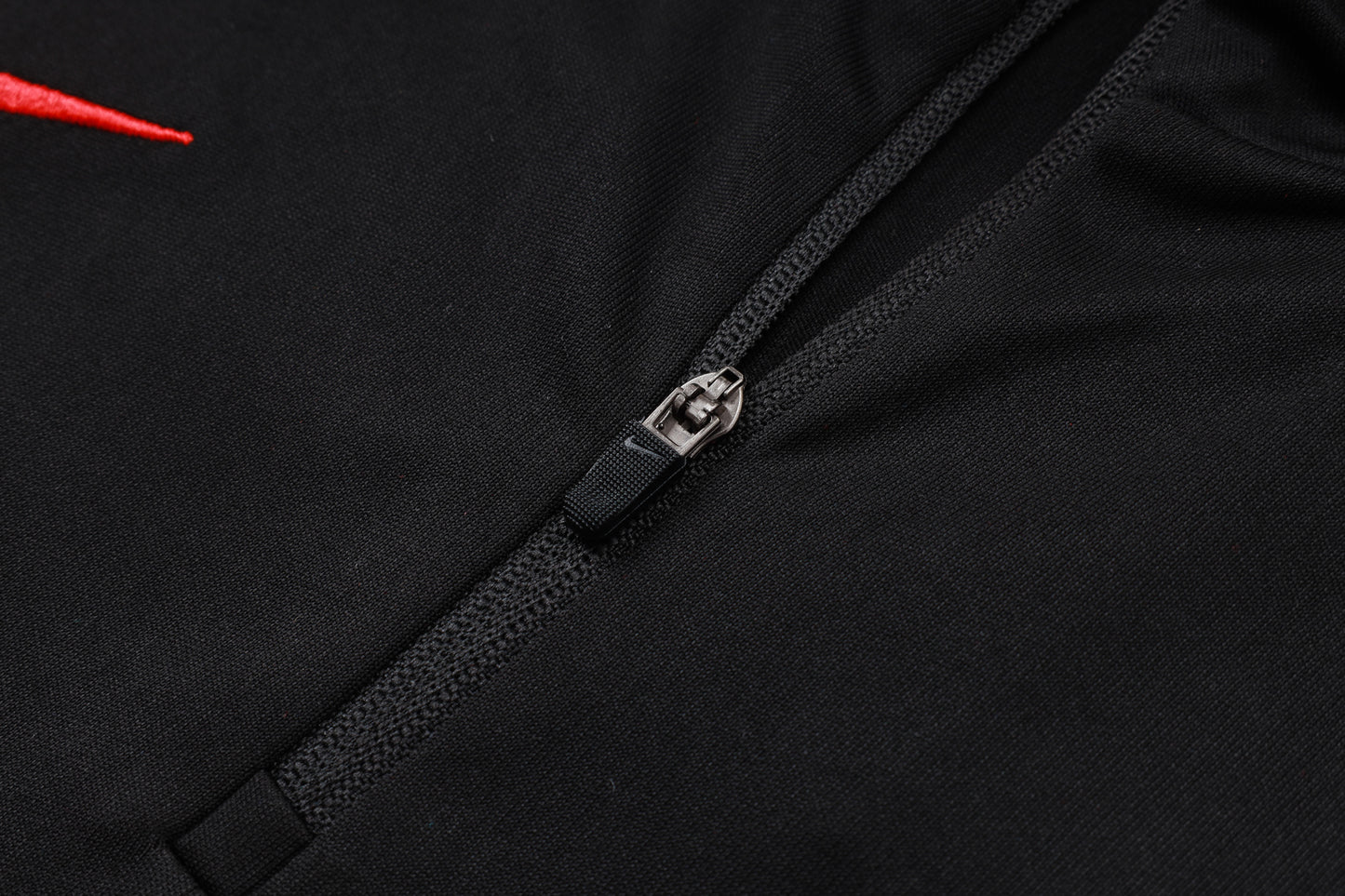 PSG 1/4 Zip Tracksuit Set - Black/Red