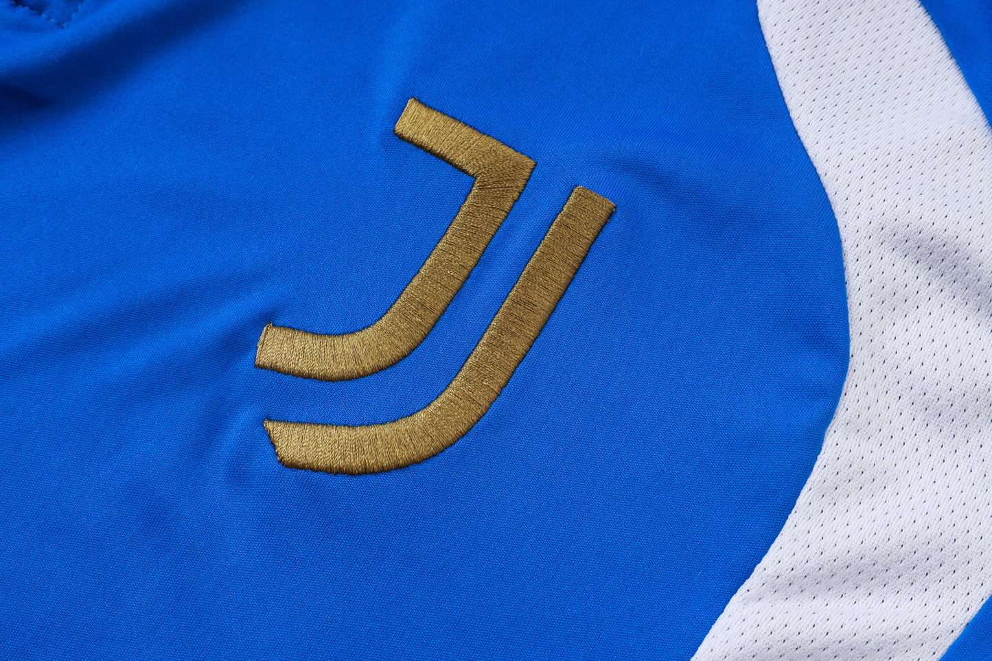 Juventus 1/4 Zip Tracksuit Set - Blue/White