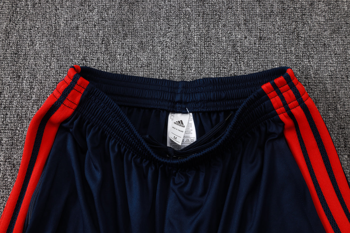 Bayern Munich 1/4 Zip Tracksuit Set - Steel Blue/Navy/Red