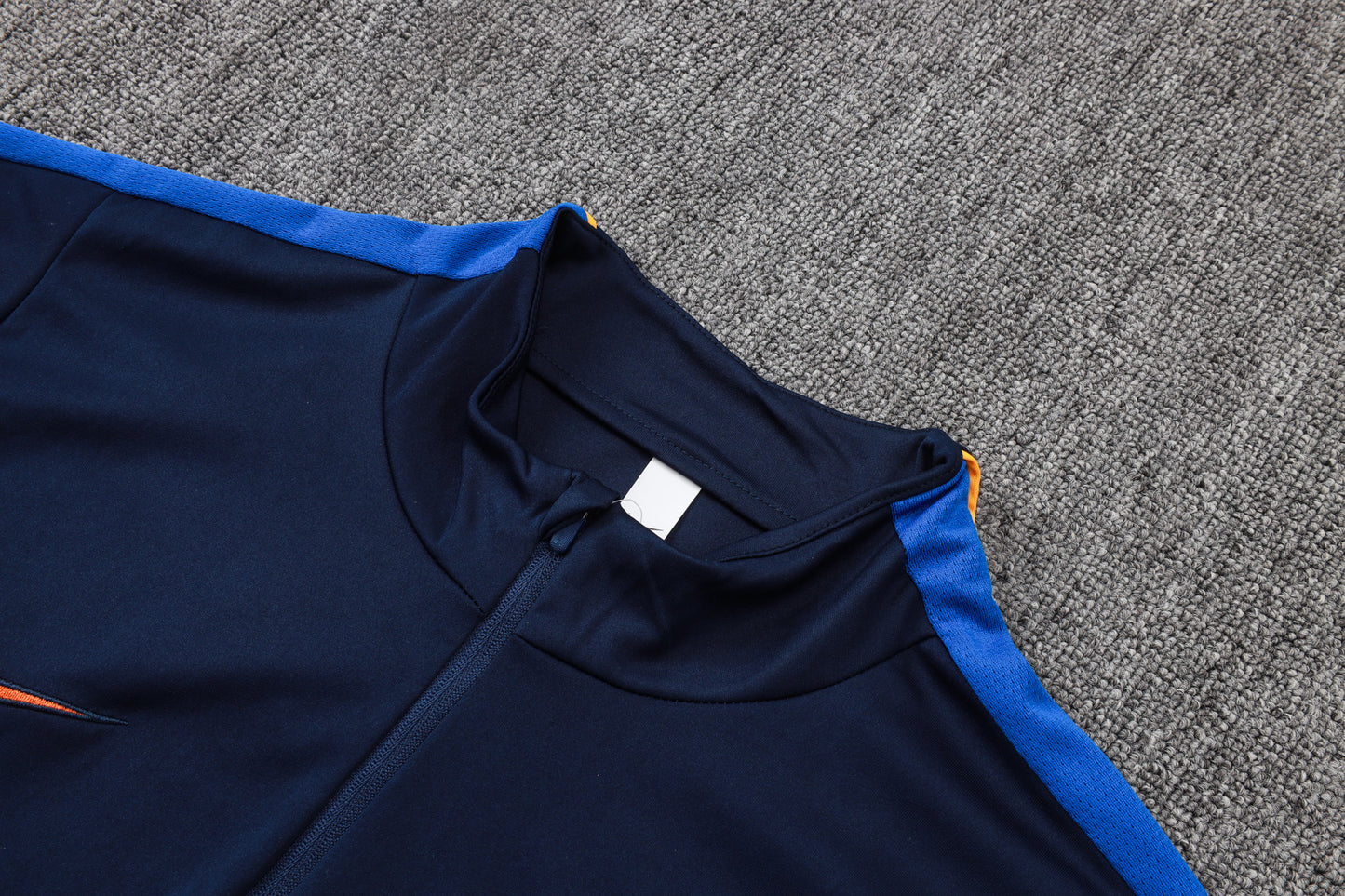 France 1/4 Zip Tracksuit Set - Navy/Blue