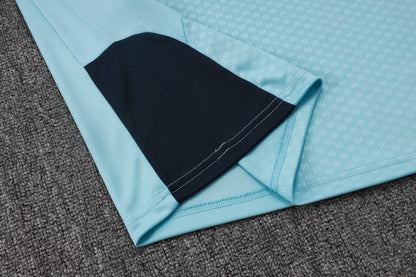 Argentina Sleeveless Training Kit - Light Blue/Navy