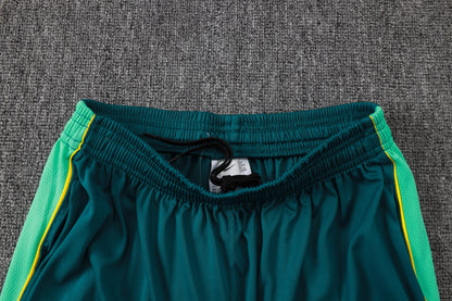 Brazil 1/4 Zip Tracksuit Set - Light Blue/Teal