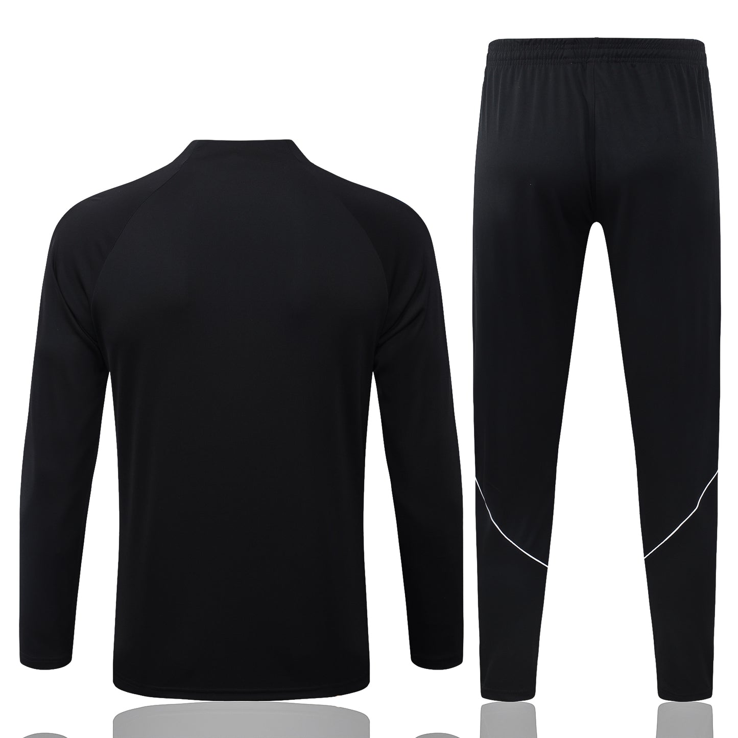 PSG 1/4 Zip Tracksuit Set - Black/White