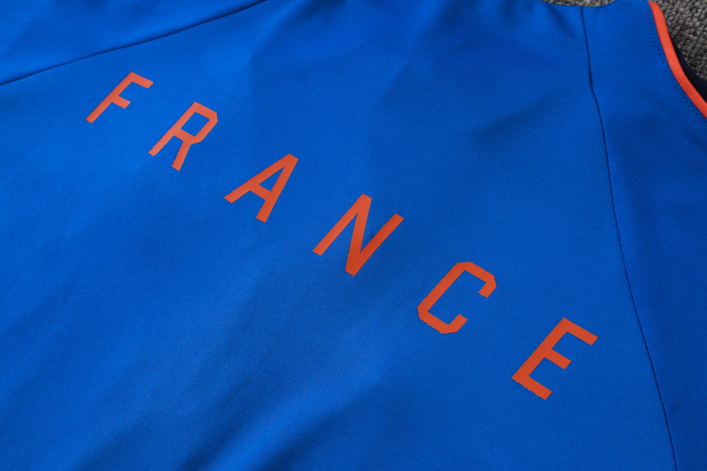 France 1/4 Zip Tracksuit Set - Blue