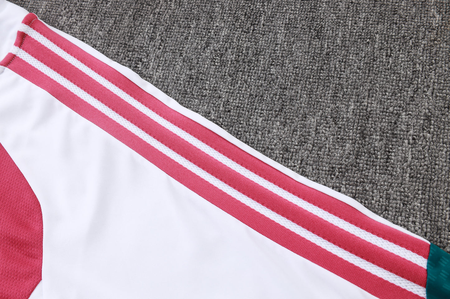 Real Madrid 1/4 Zip Tracksuit Set - Home
