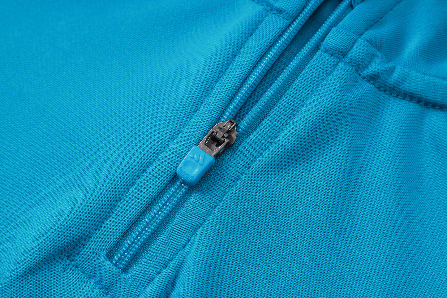 Spain 1/4 Zip Tracksuit Set - Light Blue/Navy