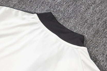 Germany 1/4 Zip Tracksuit Set - Classic White
