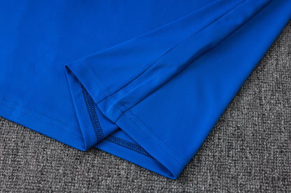 France 1/4 Zip Tracksuit Set - Blue