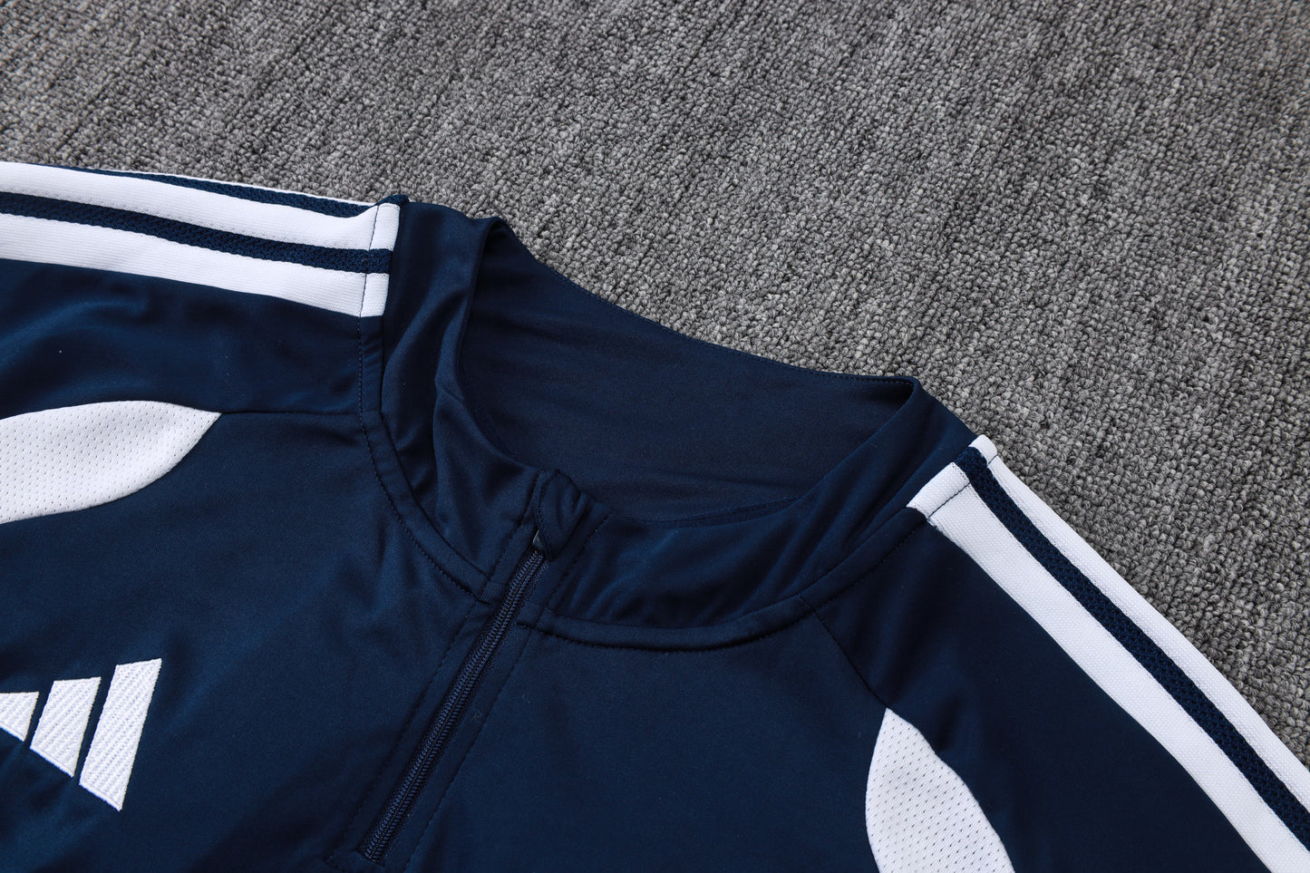 Cruzeiro 1/4 Zip Tracksuit Set - Navy/Blue