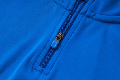Cruzeiro 1/4 Zip Tracksuit Set - Blue/Navy