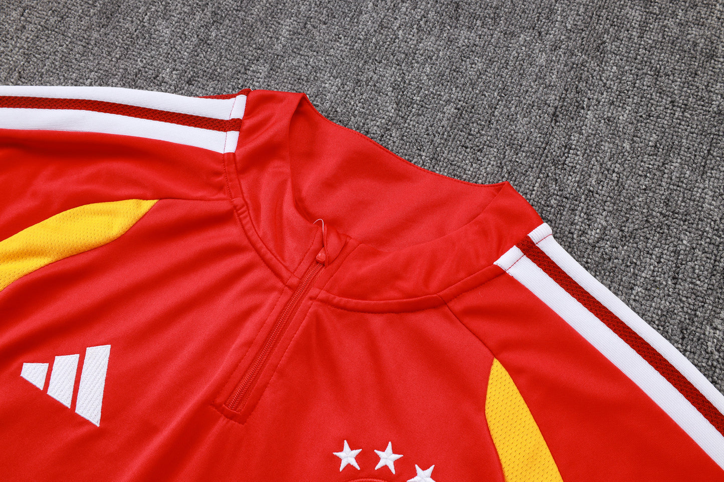 Germany 1/4 Zip Tracksuit Set - Red/Yellow/Black