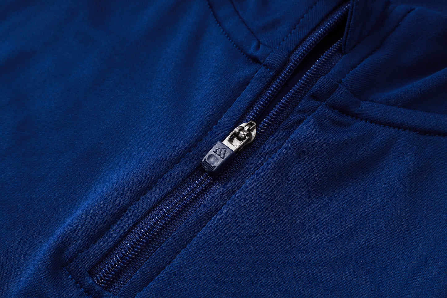 Real Madrid 1/4 Zip Tracksuit Set - Navy/Gold