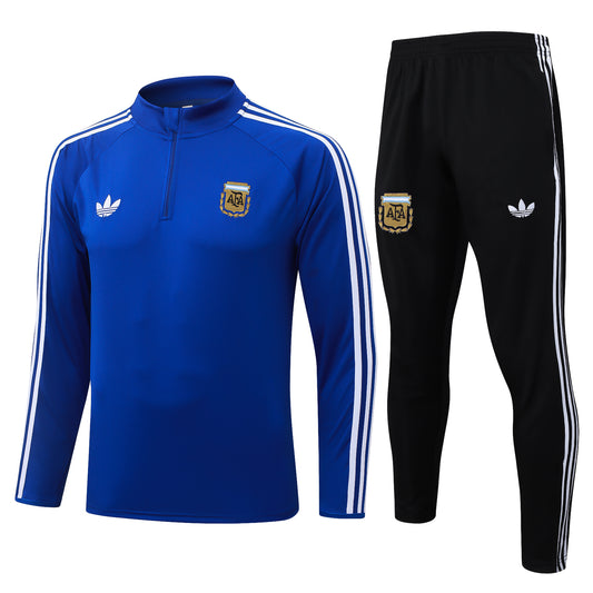 Argentina 1/4 Zip Tracksuit Set - Classic Away