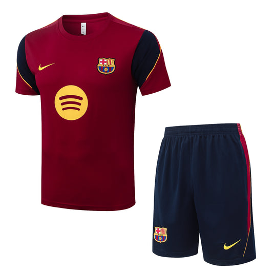 Barcelona Training Kit  - Maroon/Navy