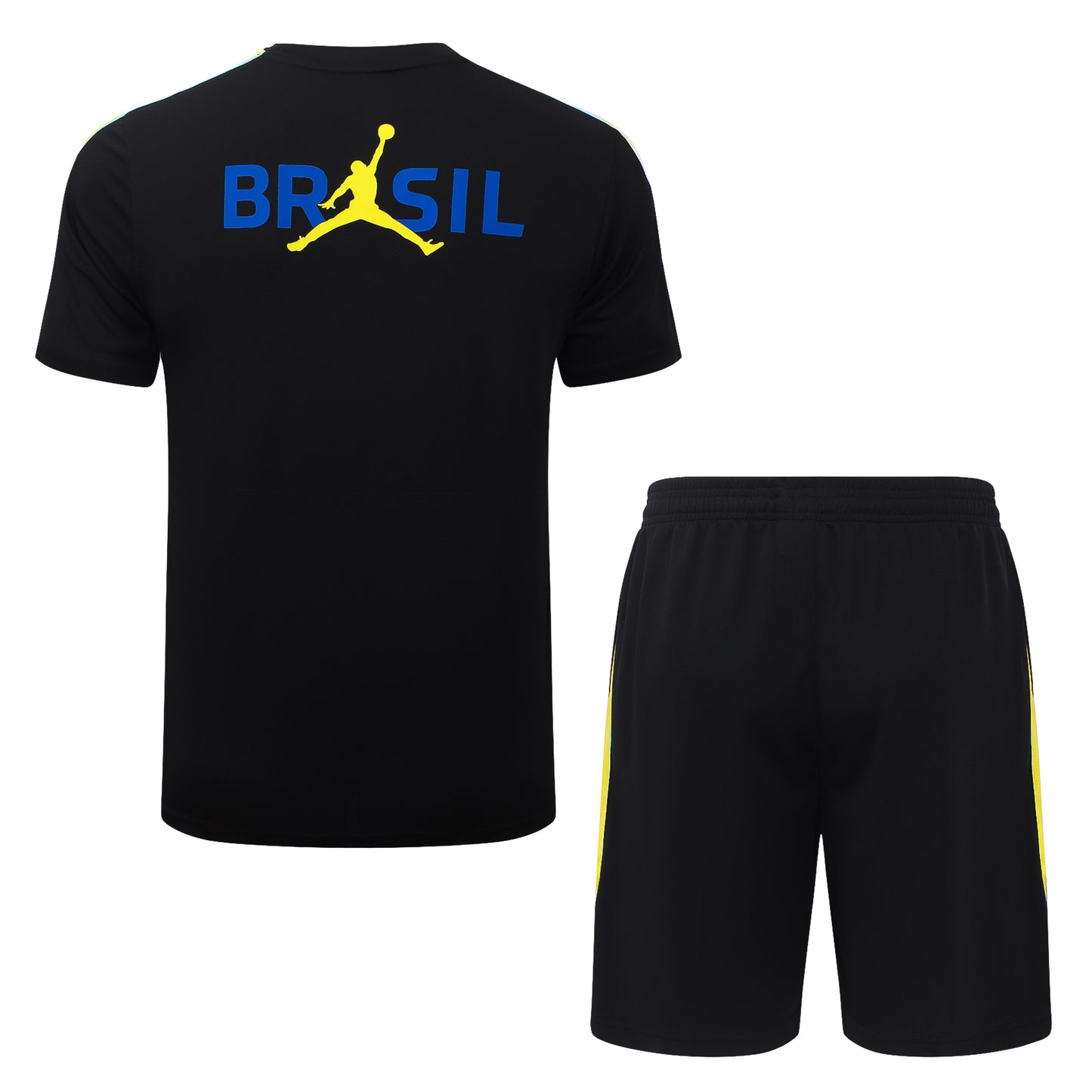 Brazil Training Kit  - Black/Yellow Jordan