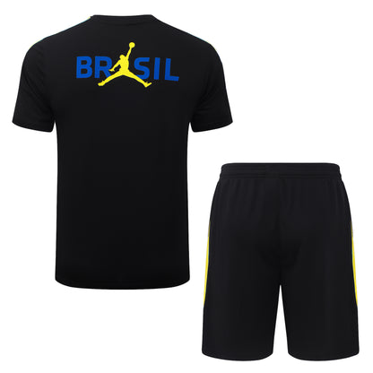 Brazil Training Kit  - Black/Yellow Jordan
