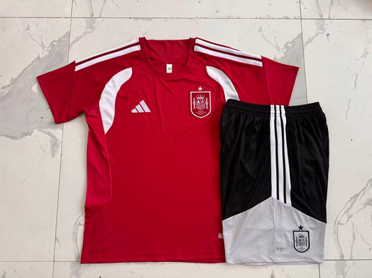 Spain Training Kit  - Red/White/Grey