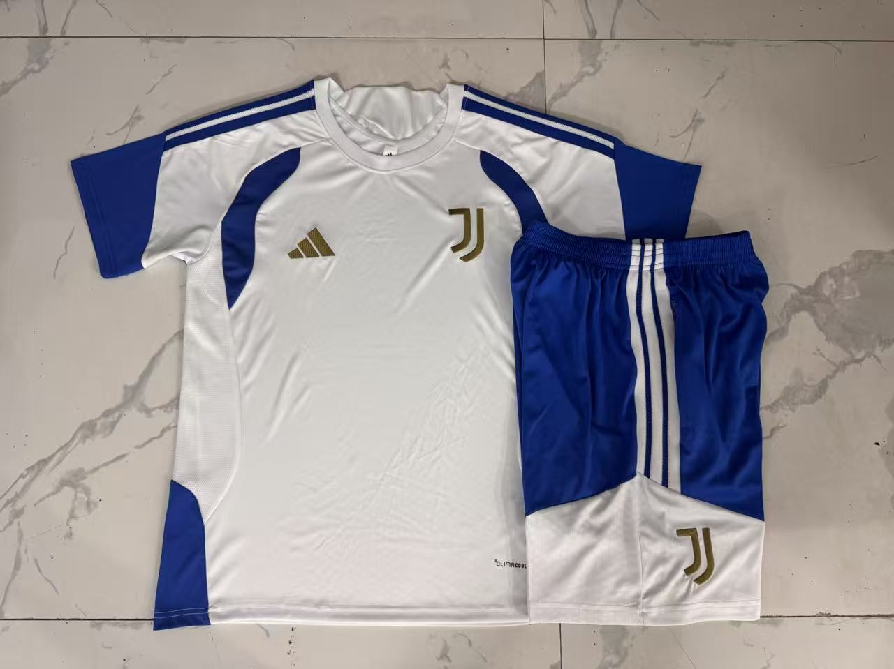 Juventus Training Kit  - White/Blue