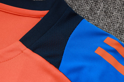 Juventus Training Kit - Orange/Blue/Navy