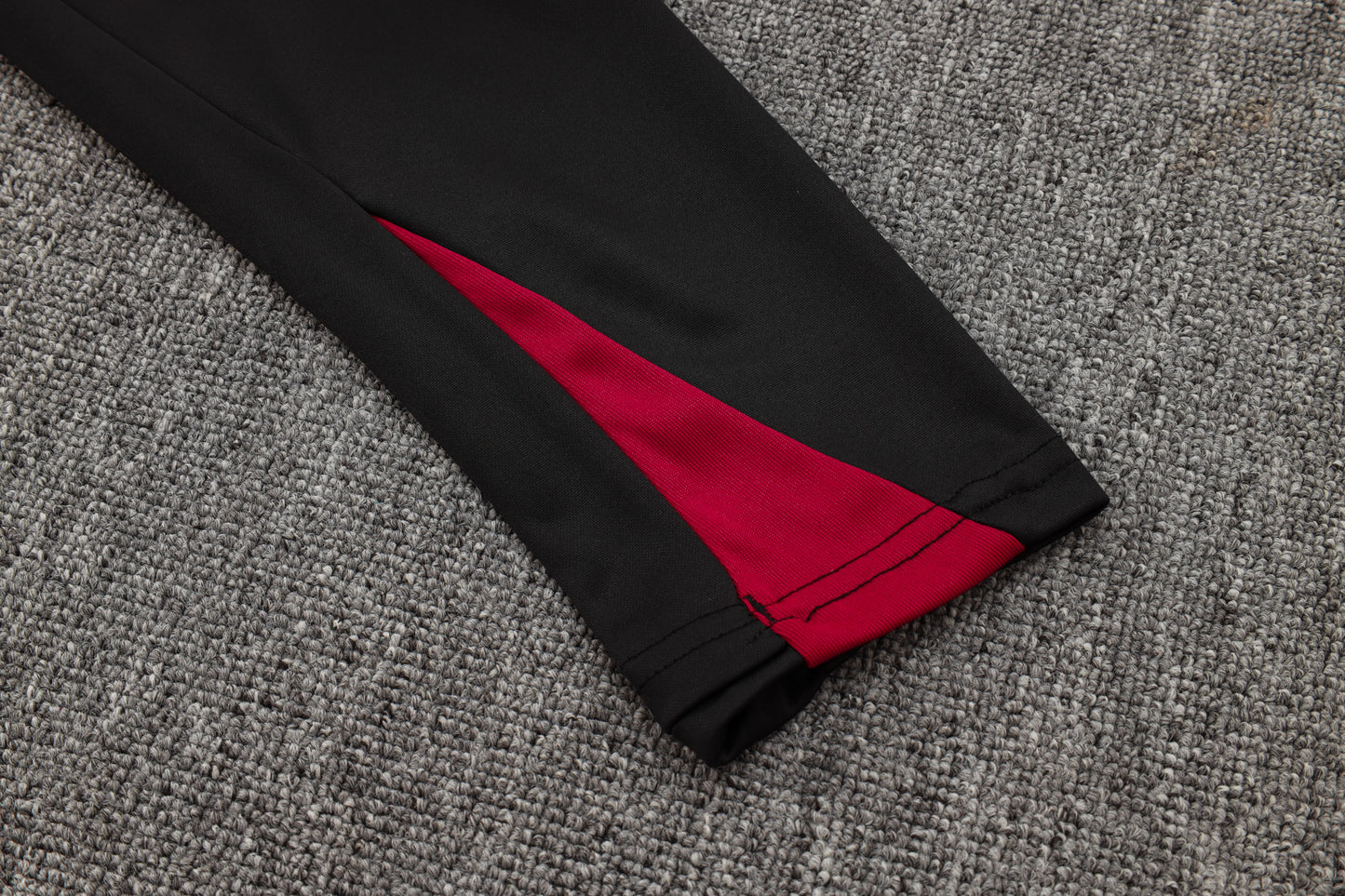 PSG 1/4 Zip Tracksuit Set Black/Red