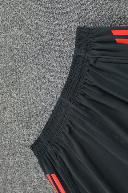 Bayern Munich Sleeveless Training Kit - Dark Grey/Crimson Red