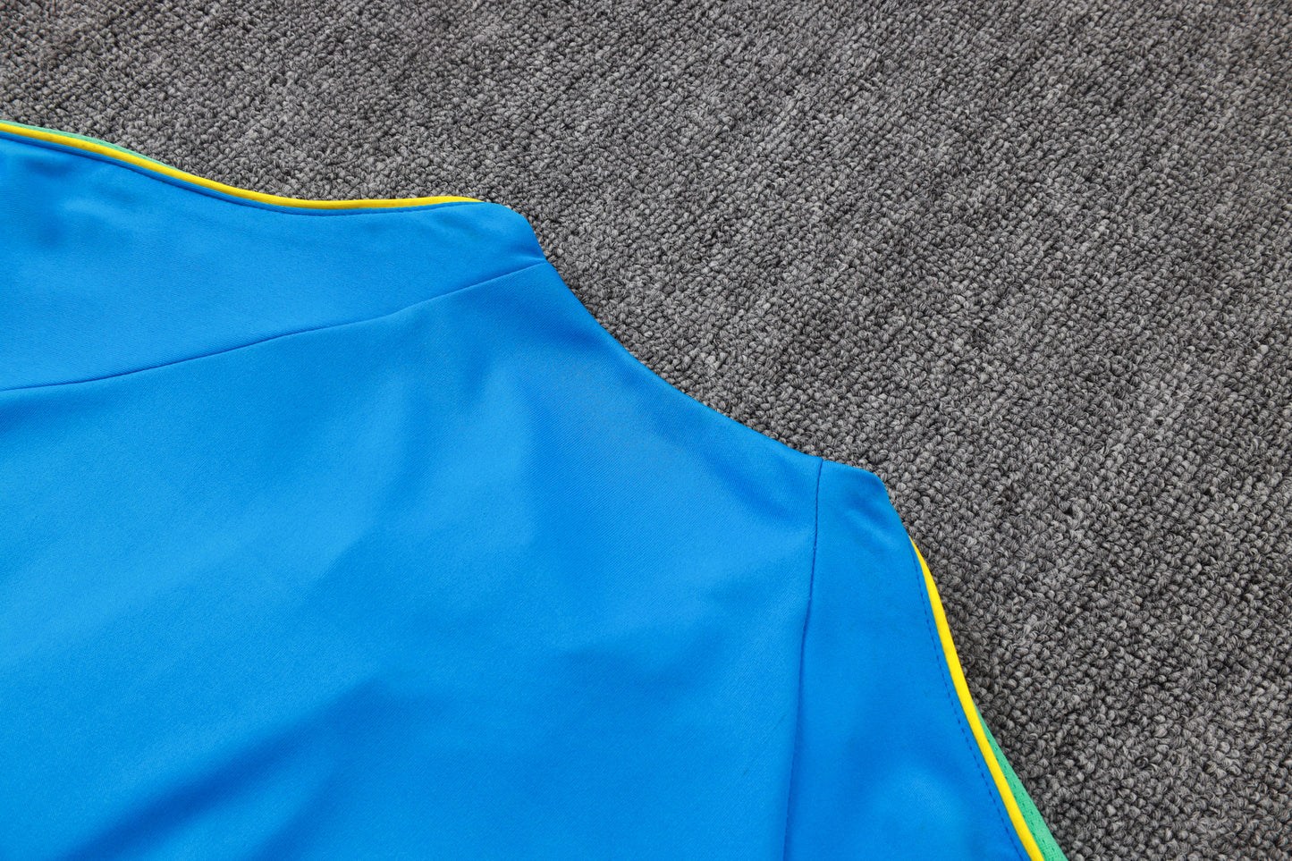 Brazil 1/4 Zip Tracksuit Set - Light Blue/Teal