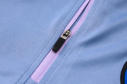 Inter Milan 1/4 Zip Tracksuit Set Baby-Blue/Azure/Black