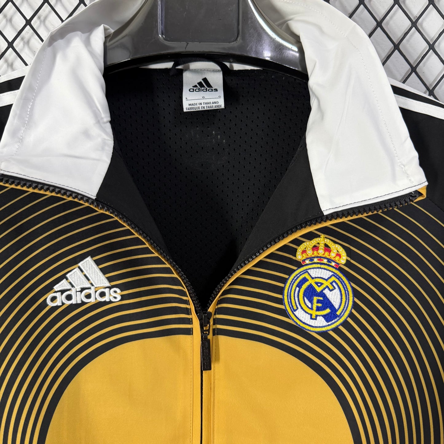 Real Madrid Retro Windbreaker