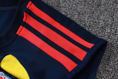 Colombia Sleeveless Training Kit - Navy/Blue