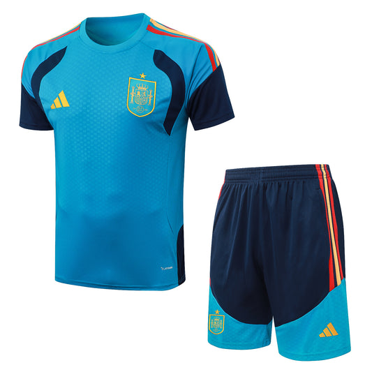 Spain Training Kit  - Light Blue/Navy